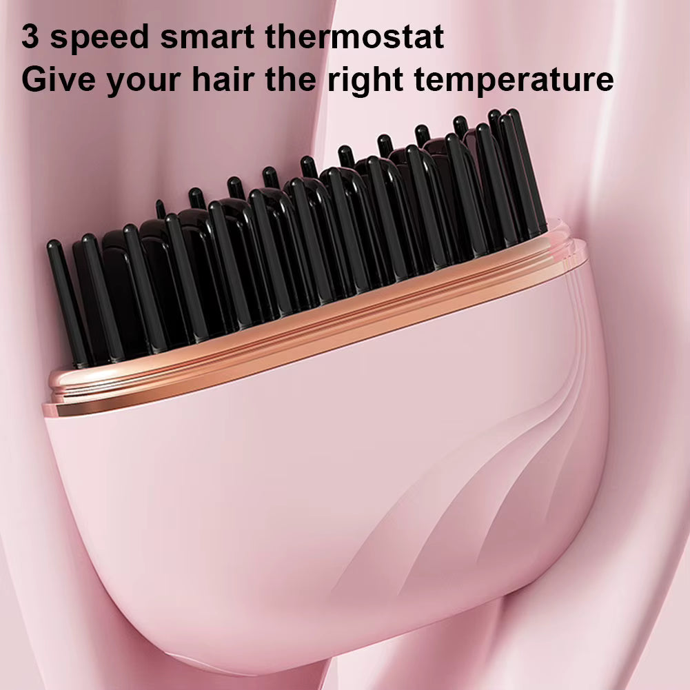 Electric Hair Straightening Brush
